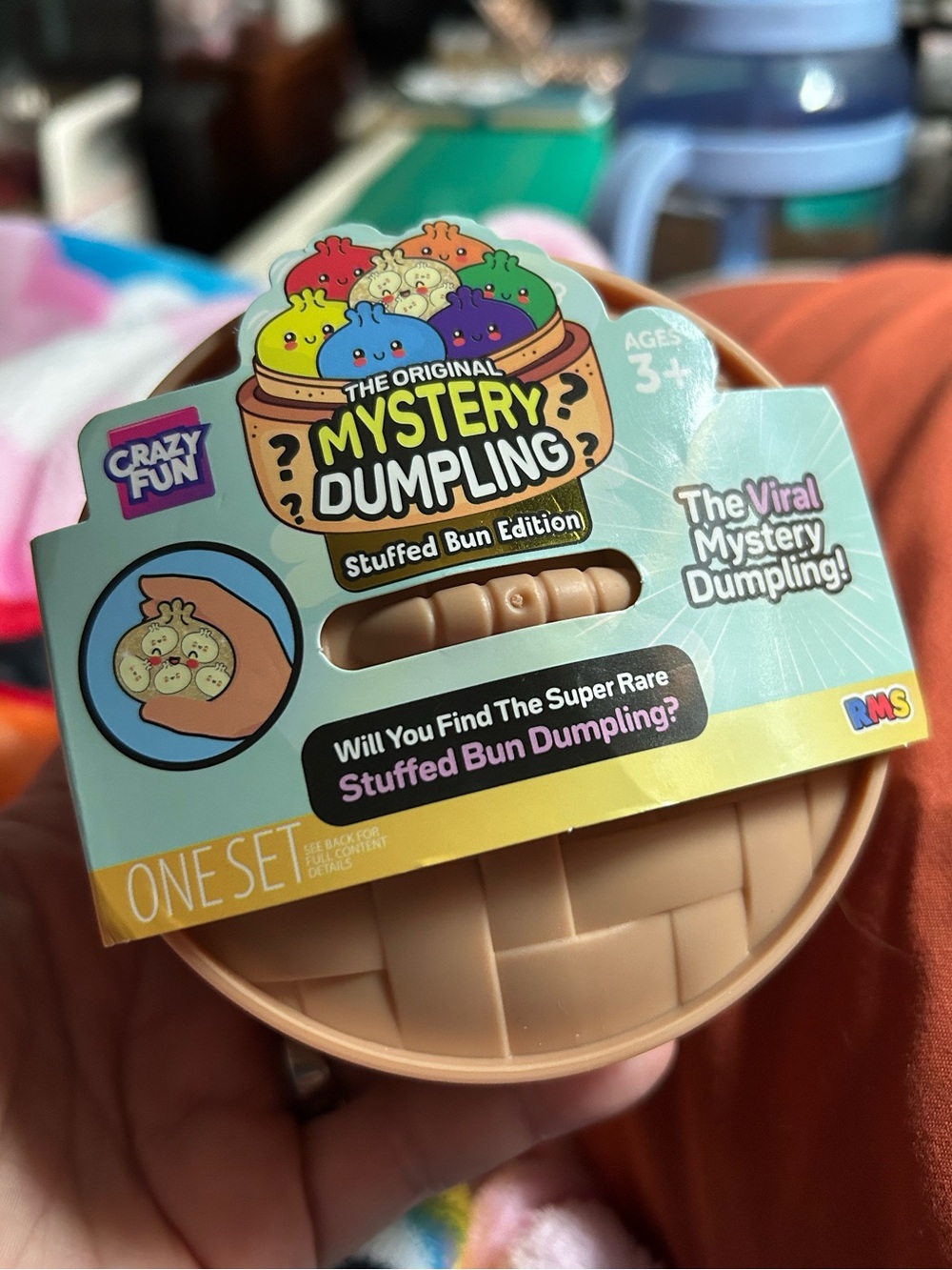 RMS Stuffed Bun Edition viral dumpling-Aqua Blue Authentic Dumpling NEW